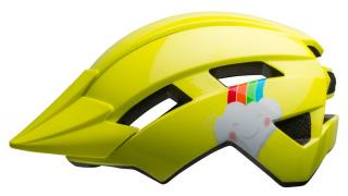 Kask dziecięcy BELL SIDETRACK II Rozmiar kasku: Uniwersalny(45-52 cm), Wybierz kolor: Double Rainbow Gloss Yellow