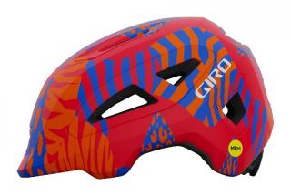 Kask dziecięcy GIRO SCAMP II MIPS Rozmiar kasku: S(49-53 cm), Wybierz kolor: Matte Red Animal