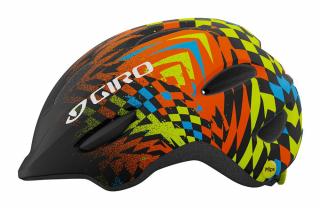 Kask dziecięcy juniorski GIRO SCAMP MIPS Rozmiar kasku: XS(45-49 cm), Wybierz kolor: Matte Black Check Fade