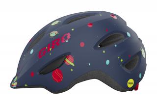 Kask dziecięcy juniorski GIRO SCAMP Rozmiar kasku: S(49-53 cm), Wybierz kolor: Matte Midnight Space