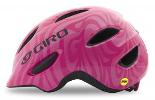 Kask dziecięcy juniorski GIRO SCAMP Rozmiar kasku: XS(45-49 cm), Wybierz kolor: Bright Pink Pearl