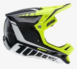 Kask full face 100% AIRCRAFT CARBON MIPS Helmet demo roz. S