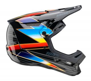 Kask full face 100% AIRCRAFT COMPOSITE Rozmiar kasku: L(59-60 cm), Wybierz kolor: Knox Black