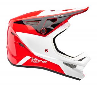 Kask full face 100% STATUS DH/BMX Rozmiar kasku: S(55-56 cm), Wybierz kolor: Hellfire