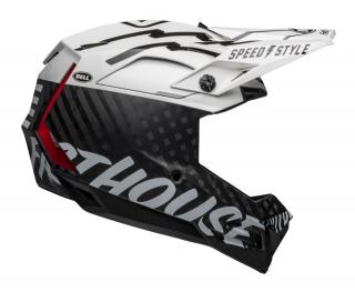 KASK FULL FACE BELL FULL-10 MIPS SPHERICAL Rozmiar kasku: L(57-59 cm), Wybierz kolor: Fasthouse Matte Gloss White Black