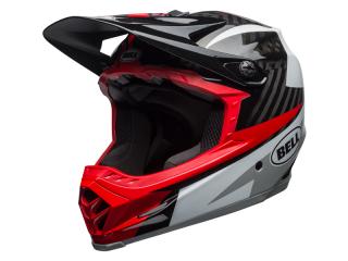 Kask full face BELL FULL-9 CARBON Rozmiar kasku: M(55-57 cm), Wybierz kolor: Gloss White Black Hibiscus Rio