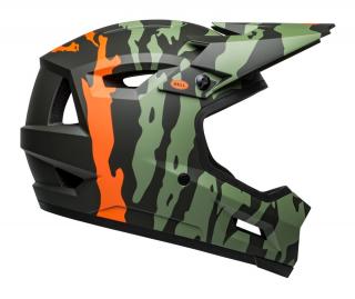 Kask full face BELL SANCTION 2 DLX MIPS Rozmiar kasku: XS/S(51-55 cm), Wybierz kolor: Ravine Matte Dark Green Orange