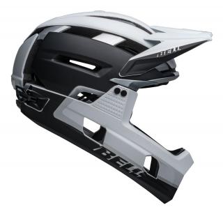 Kask full face BELL SUPER AIR R Rozmiar kasku: L(59-63 cm), Wybierz kolor: Matte Black White