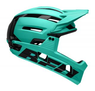 Kask full face BELL SUPER AIR R Rozmiar kasku: L(59-63 cm), Wybierz kolor: Matte Turquoise Black