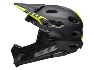 Kask full face BELL SUPER DH Rozmiar kasku: L(58-62 cm), Wybierz kolor: Matte Gloss Black