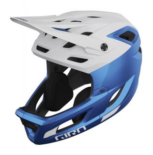 Kask full face GIRO COALITION SPHERICAL MIPS Rozmiar kasku: M(55-59 cm), Wybierz kolor: Matte White / Ano Blue