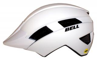 Kask juniorski BELL SIDETRACK II MIPS Rozmiar kasku: Uniwersalny(50-57 cm), Wybierz kolor: White