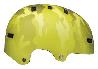 Kask juniorski BELL SPAN Rozmiar kasku: S(51-55 cm), Wybierz kolor: Matte Hi-viz Yellow Camo