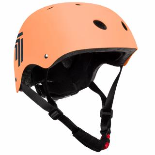 Kask sportowy 7-BRAND BLACK ORANGE