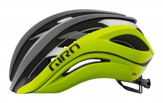 Kask szosowy GIRO AETHER SPHERICAL MIPS Rozmiar kasku: M(55-59 cm), Wybierz kolor: Matte Black Fade Highlight Yellow