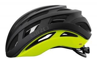 Kask szosowy GIRO HELIOS SPHERICAL MIPS Rozmiar kasku: S(51-55 cm), Wybierz kolor: Matte Black Fade Highlight Yellow