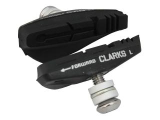 Klocki hamulcowe CLARK'S CPS250 SZOSA (Shimano, Campagnolo, Warunki Suche i Mokre) 55mm czarne