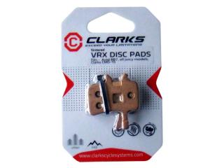 Klocki hamulcowe CLARKS dla AVID/SRAM (Avid Juicy 3, 5, 7, 7 Carbon, Ultimate, BB7), Spiekane