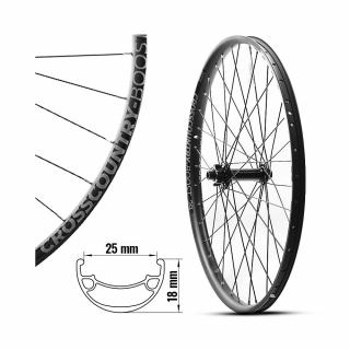 Koło MTB Przód NEXELO SUPREME CROSSCOUNTRY-BOST – 29 cali, 36H, Sztywna Oś 15mm