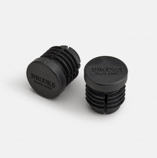 Korki kierownicy BROOKS RUBBER BAR END PLUGS BLACK (NEW)