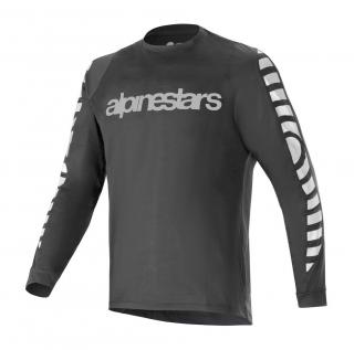 Koszulka długi rękaw ALPINESTARS A-DURA DRI OSCAR LS JERSEY, Black Reflective Rozmiar: XL