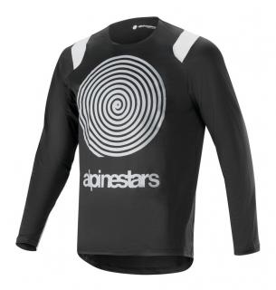Koszulka długi rękaw ALPINESTARS A-SUPRA OSCAR LS JERSEY, Black Rozmiar: XL