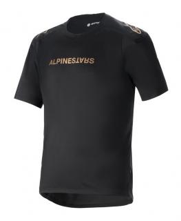 Koszulka krótki rękaw ALPINESTARS A-ARIA POLARTEC SWITCH SS JERSEY, Black Rozmiar: S