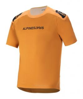 Koszulka krótki rękaw ALPINESTARS A-ARIA POLARTEC SWITCH SS JERSEY, Dark Gold - roz. L (NEW)