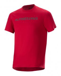 Koszulka krótki rękaw ALPINESTARS A-ARIA SWITCH SS JERSEY, Red Fluo - roz. S (NEW)