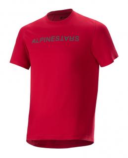 Koszulka krótki rękaw ALPINESTARS A-ARIA SWITCH SS JERSEY, Red Fluo Rozmiar: XL
