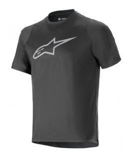 Koszulka krótki rękaw ALPINESTARS A-DURA DRI OSCAR SS JERSEY, Black Reflecitve Rozmiar: XL