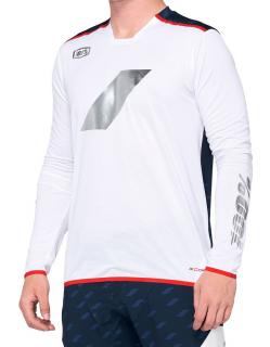 Koszulka męska 100% R-CORE X Limited Edition Jersey długi rękaw Navy White roz. M (NEW)