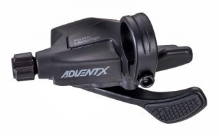 Manetka MICROSHIFT ADVENT X, Prawa, 10.rzędowa, Nie Kompatybilna z Shimano, Trigger Pro, Bez Indexu Przełożeń (NEW)