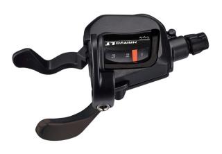 Manetka MICROSHIFT MARVO, Lewa, 3.rzędowa, Kompatybilna z Shimano, Xpress Trigger, Optyczny Index Przełożeń (NEW)