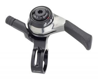 Manetka MICROSHIFT, Prawa, 11.rzędowa, Kompatybilna z Shimano, Thumb Shifter, Friction/Index (NEW)