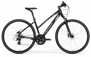 Merida CROSSWAY 15 LADY 28" 22/23 Wybierz rozmiar ramy: L, Wybierz kolor: GLOSSY BLACK (MATT SILVER)