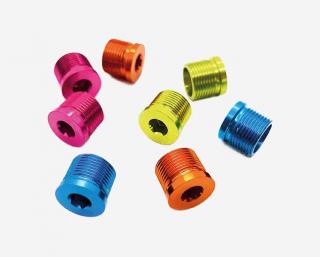 Nakrętki do osi pedałów MAGPED COLOURED SPINDLE CAPS, Dla modeli ENDURO2/ULTRA2 (NEW)