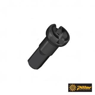 Nyple PILLAR PB13 do 2.3mm(13G), Mosiądz, 14mm czarne