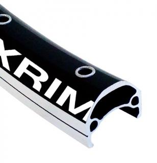 Obręcz mtb ALEXRIMS DM21 26"x36otw. bok CNC kapslowana czarna (NEW)