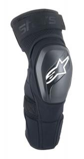 Ochraniacze na kolana ALPINESTARS A-IMPACT PLASMA ELITE SHIELD KNEE PROTECTORS, Black White, Ochrona level 2 Rozmiar: XL