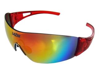 Okulary LAZER MAGNETO Crystal Red 3 wymienne szkła