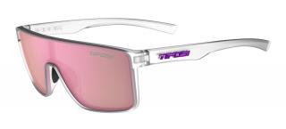 Okulary TIFOSI SANCTUM satin clear (1 szkło Pink Mirror 15,4% transmisja światła) (NEW 2024)