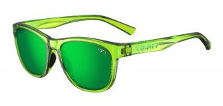 Okulary TIFOSI SWANK hyper lime (1 szkło Green Mirror AR xx % transmisja światła) (NEW)
