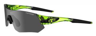 Okulary TIFOSI TSALI crystal neon green (3szkła Smoke, AC Red, Clear) (NEW)