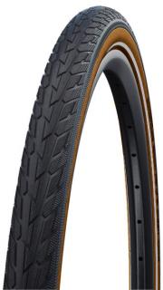 Opona Schwalbe ROAD CRUISER 700x40 czarna/brązowy bok, K-Guard 3mm, reflex
