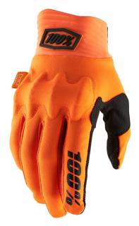 Rękawiczki 100% COGNITO Rozmiar: L, Wybierz kolor: Fluo Orange Black