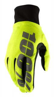 Rękawiczki 100% HYDROMATIC Waterproof Rozmiar: L, Wybierz kolor: Neon Yellow