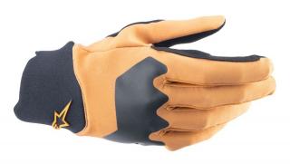 Rękawiczki męskie ALPINESTARS A-SUPRA GLOVES, dark gold Rozmiar: L