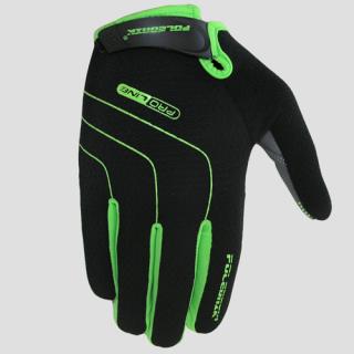 Rękawiczki POLEDNIK LINES długi palec Rozmiar: XL, Wybierz kolor: Czarny/Zielony