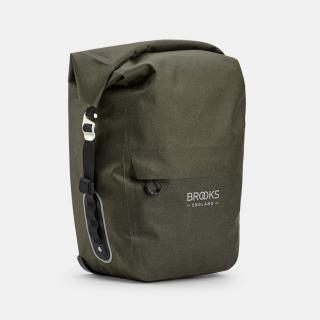 Sakwa BROOKS SCAPE PANNIER LARGE, Mud Green, Pojemność 18-22L, Klick fix system, Wodoodporność IPX4 (NEW)